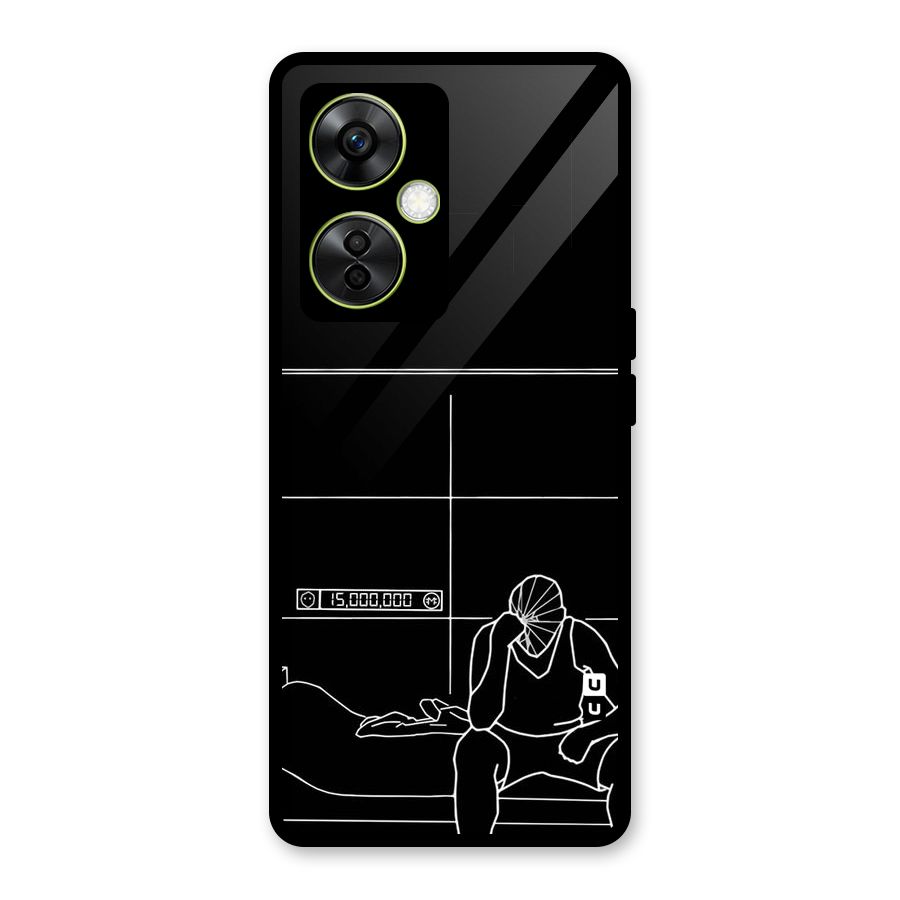 Teen Merits Glass Back Case for OnePlus Nord CE 3 Lite