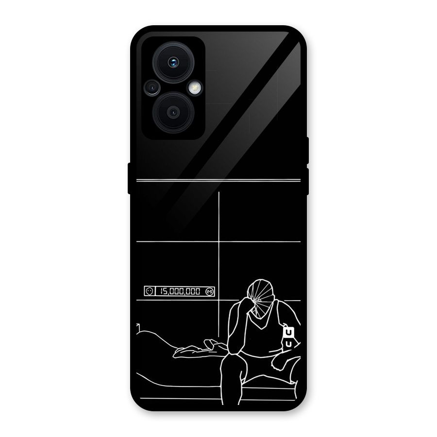 Teen Merits Glass Back Case for Oppo F21s Pro 5G