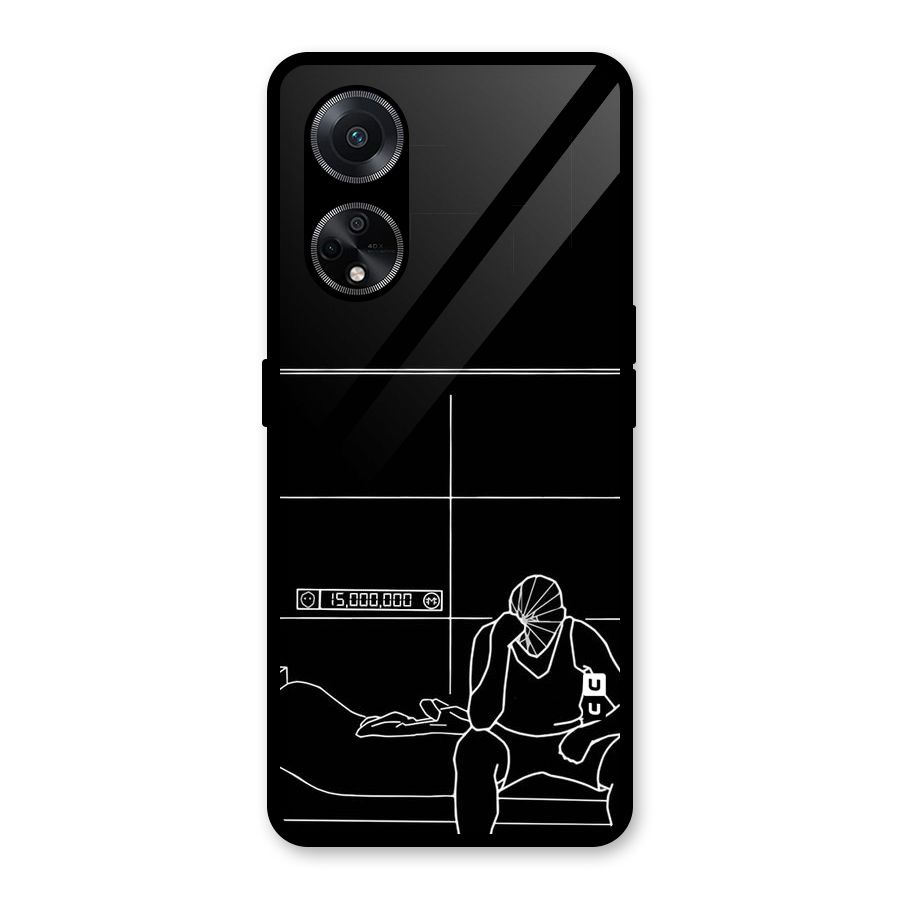 Teen Merits Glass Back Case for Oppo F23