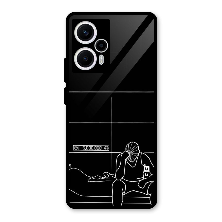Teen Merits Glass Back Case for Poco F5
