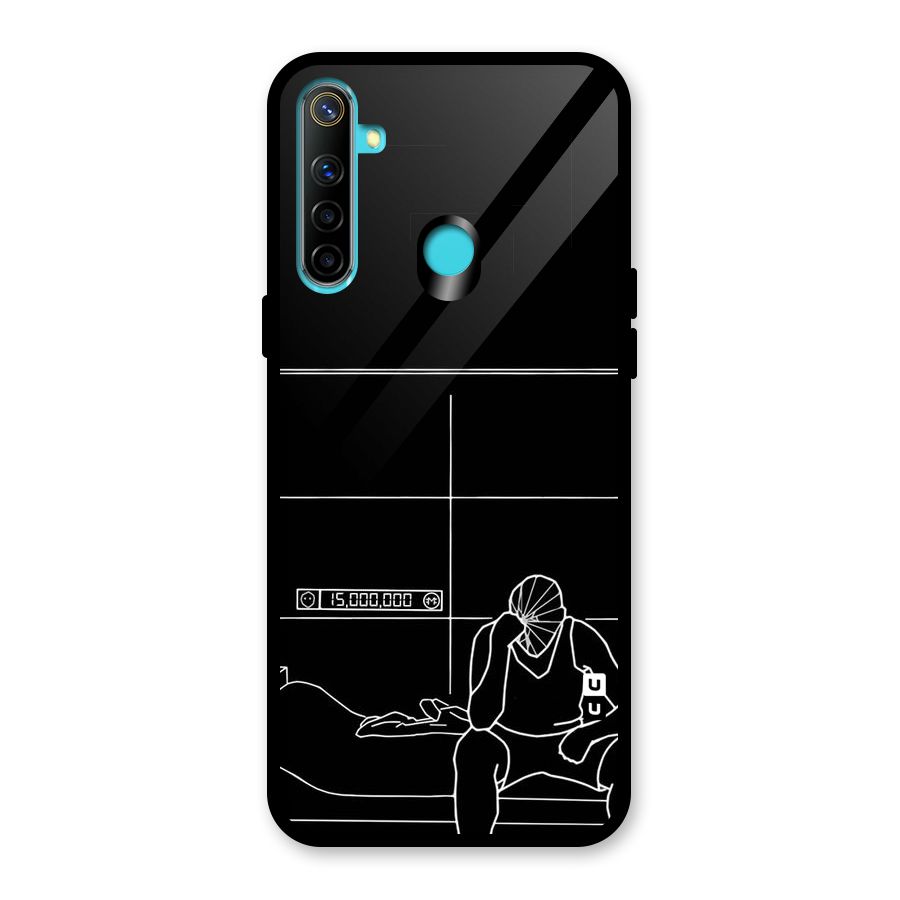Teen Merits Glass Back Case for Realme 5
