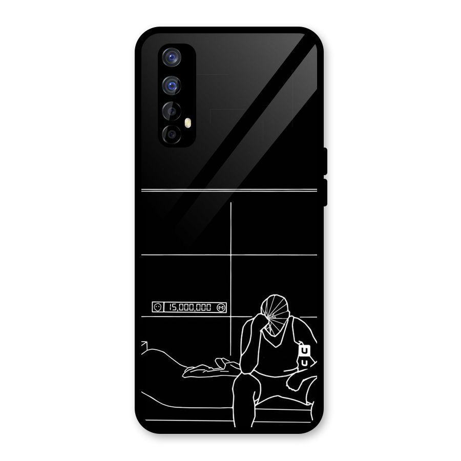 Teen Merits Glass Back Case for Realme Narzo 20 Pro