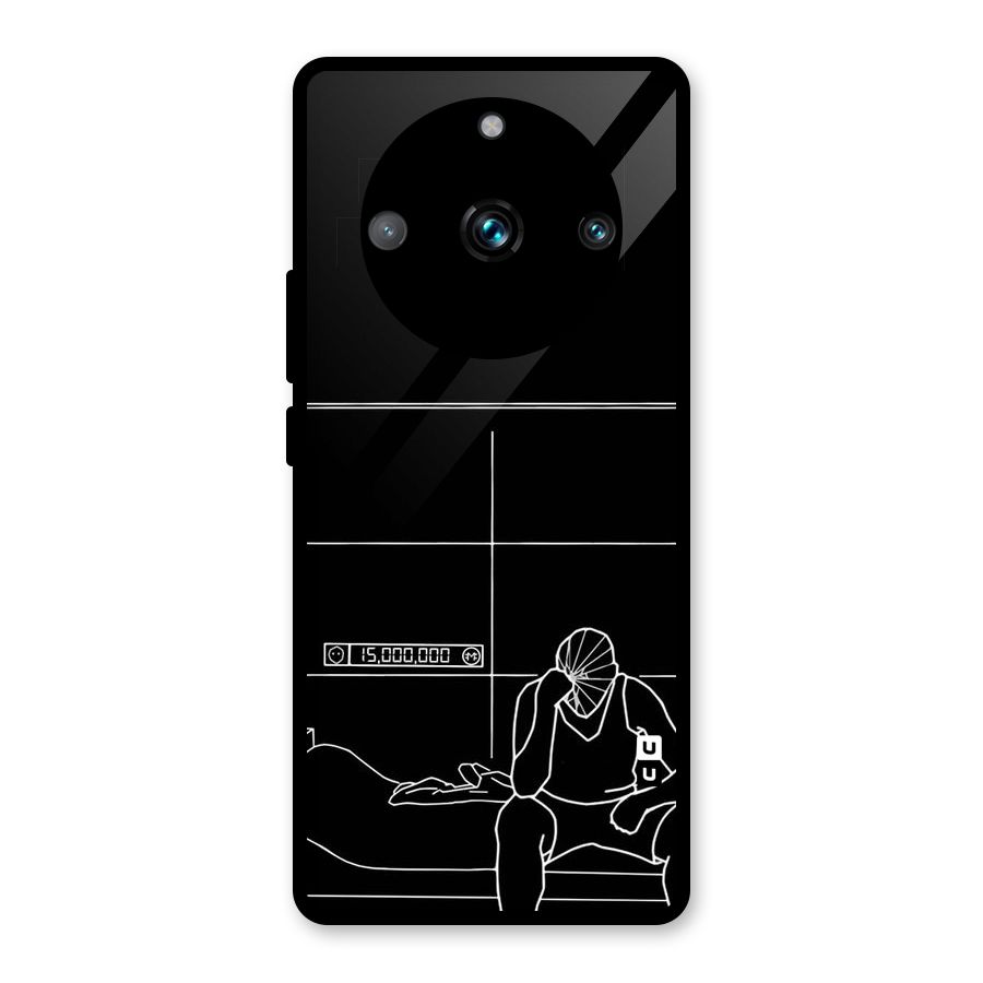 Teen Merits Glass Back Case for Realme Narzo 60 Pro