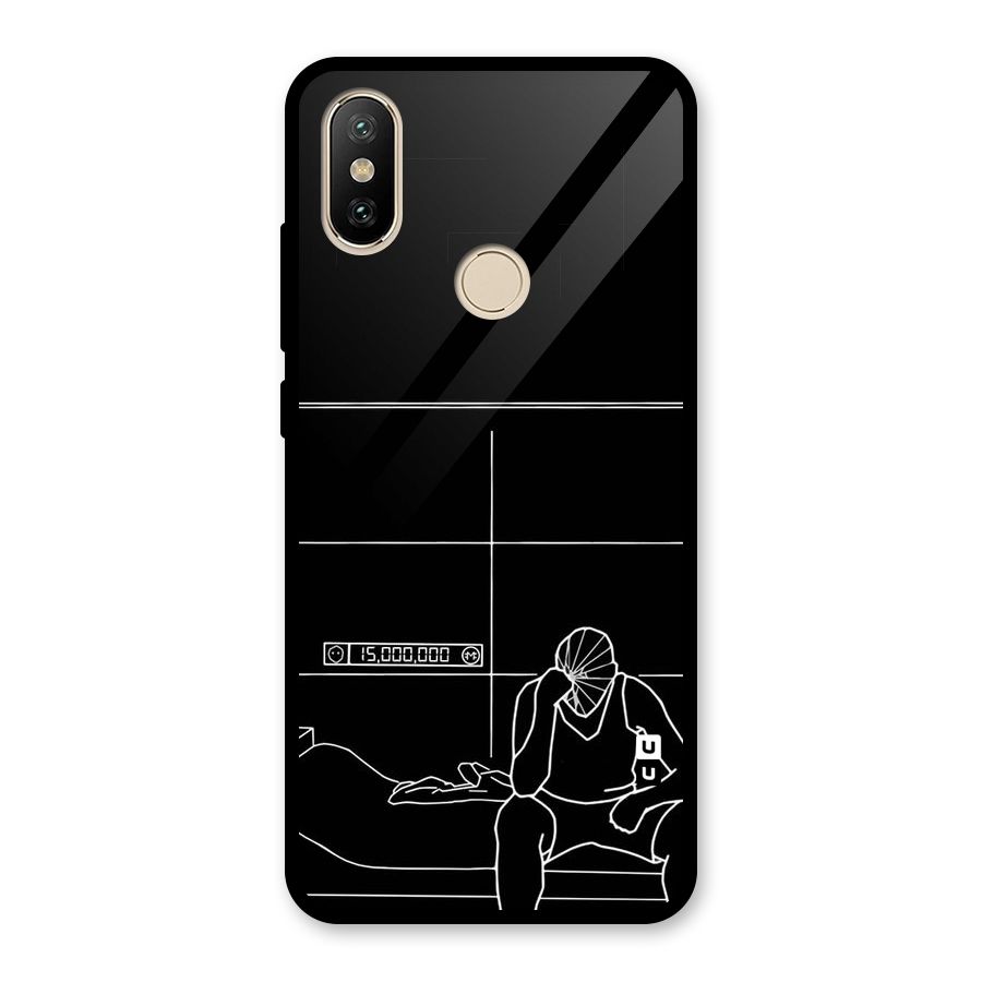 Teen Merits Glass Back Case for Redmi A2