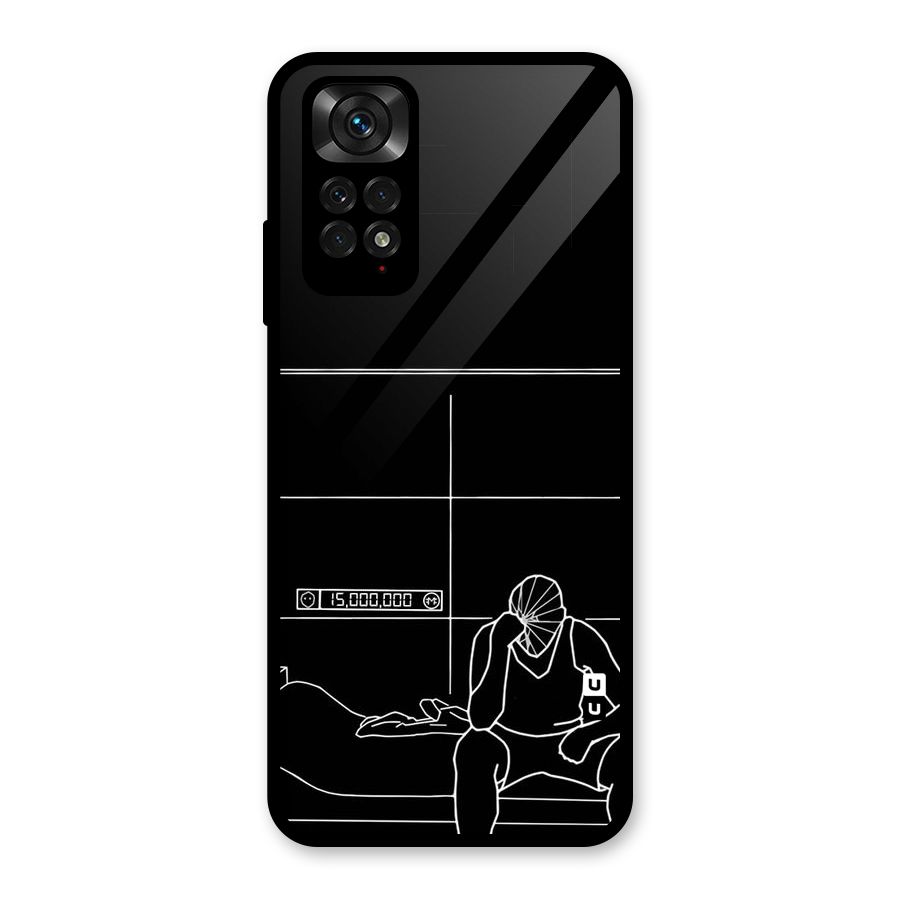 Teen Merits Glass Back Case for Redmi Note 11S