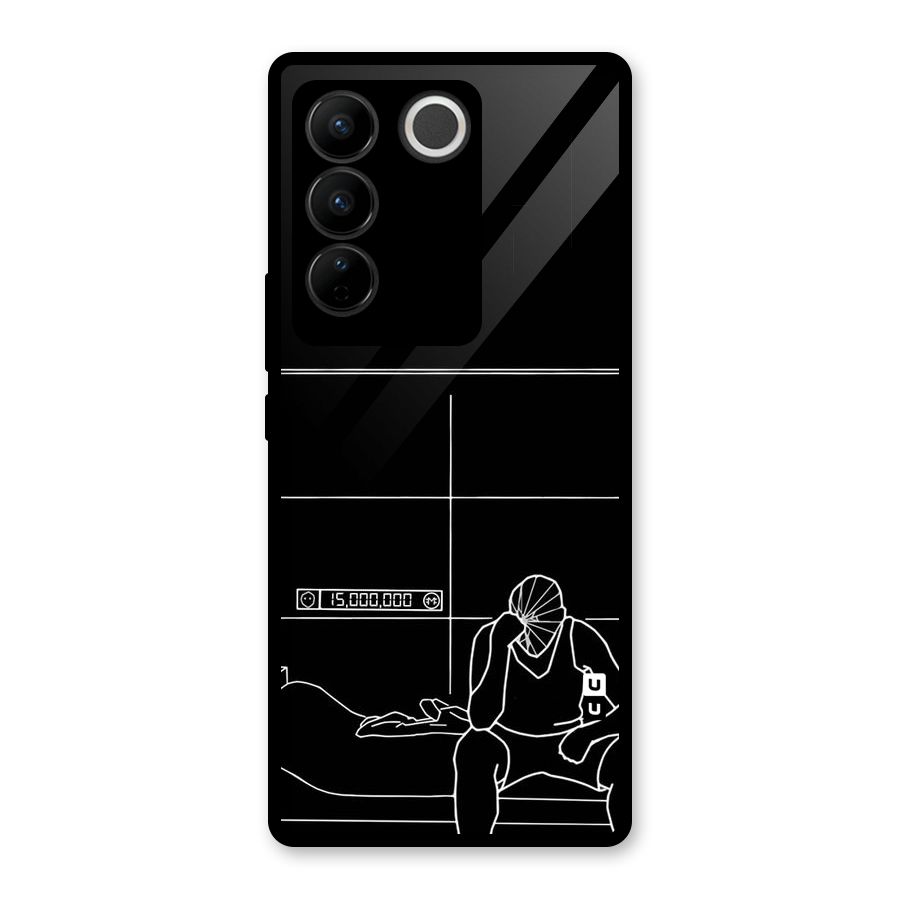 Teen Merits Glass Back Case for Vivo V27