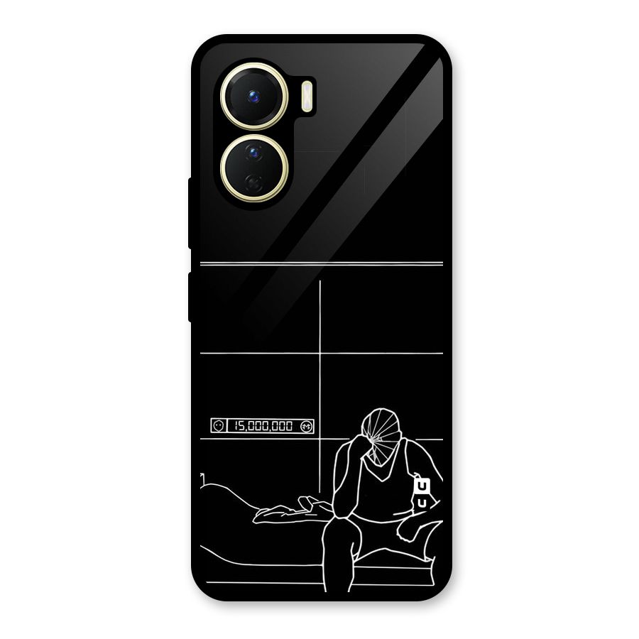 Teen Merits Glass Back Case for Vivo Y16