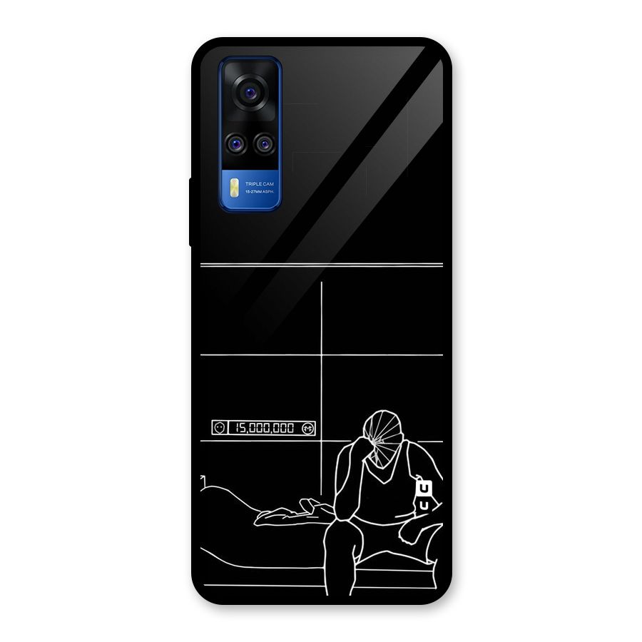 Teen Merits Glass Back Case for Vivo Y31