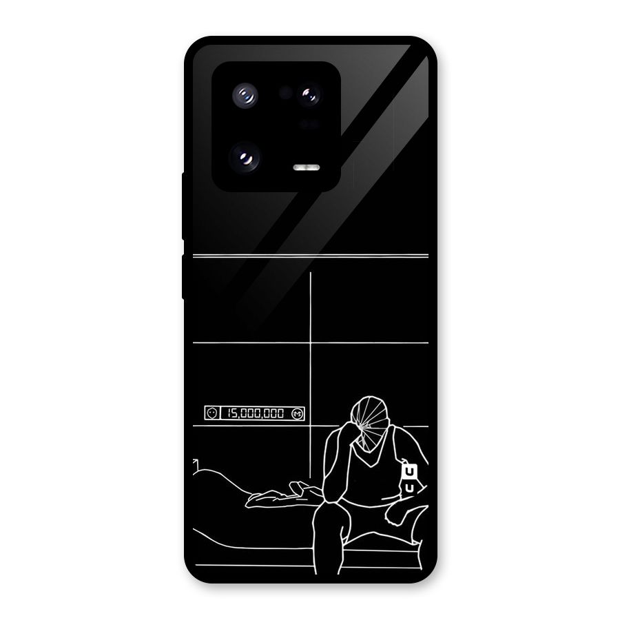 Teen Merits Glass Back Case for Xiaomi 13 Pro