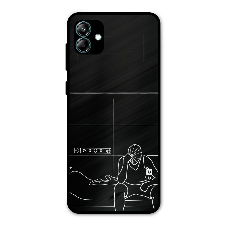 Teen Merits Metal Back Case for Galaxy A04