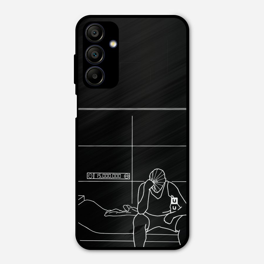 Teen Merits Metal Back Case for Galaxy A15 5G