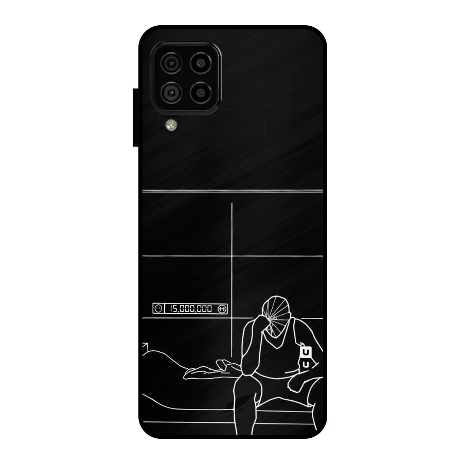 Teen Merits Metal Back Case for Galaxy A22 4G