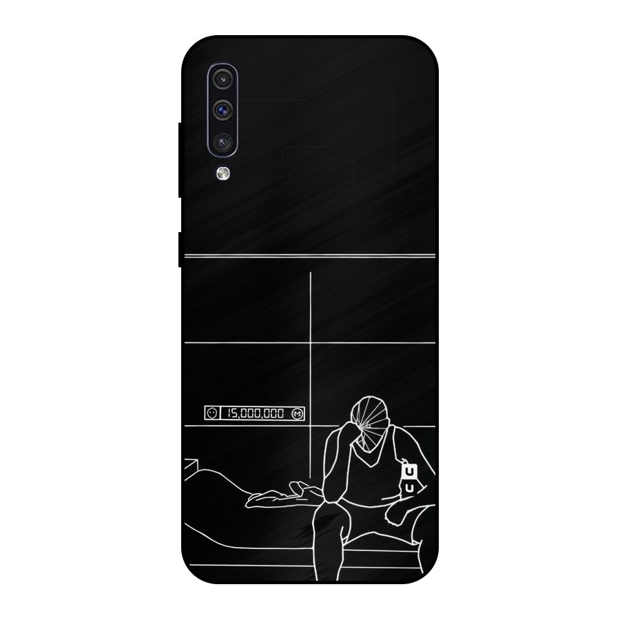Teen Merits Metal Back Case for Galaxy A50s