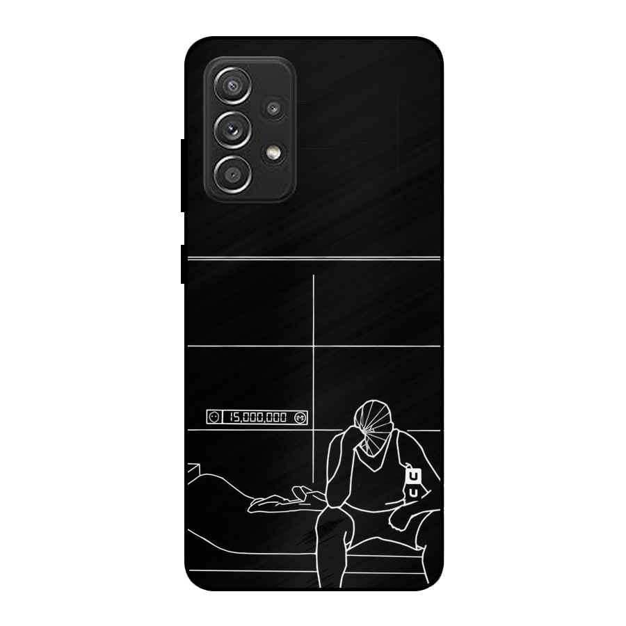 Teen Merits Metal Back Case for Galaxy A52s 5G