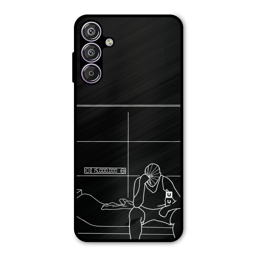 Teen Merits Metal Back Case for Galaxy F15
