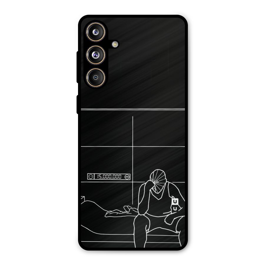 Teen Merits Metal Back Case for Galaxy F55