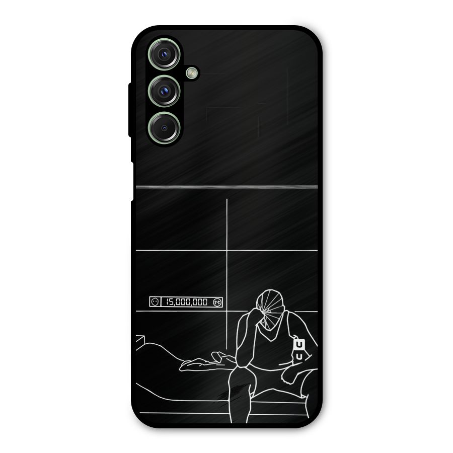 Teen Merits Metal Back Case for Galaxy M34
