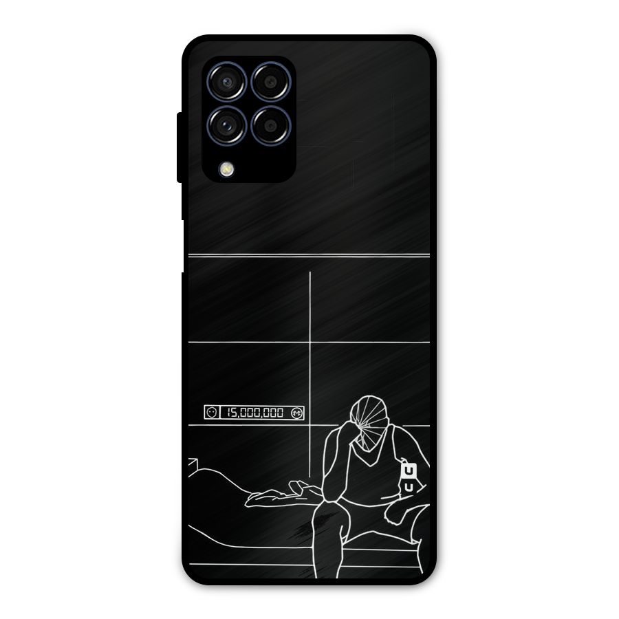 Teen Merits Metal Back Case for Galaxy M53 5G