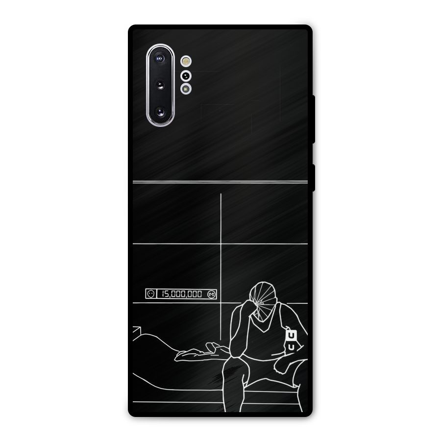Teen Merits Metal Back Case for Galaxy Note 10 Plus
