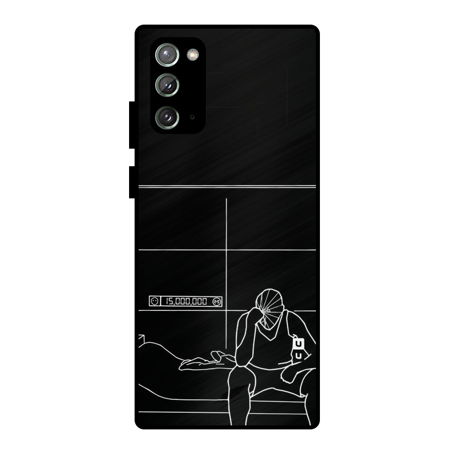 Teen Merits Metal Back Case for Galaxy Note 20