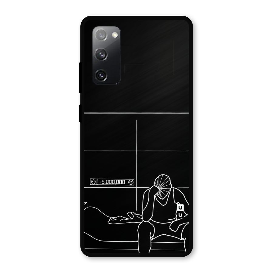 Teen Merits Metal Back Case for Galaxy S20 FE