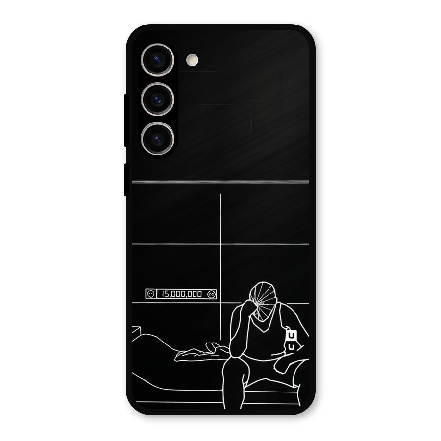 Teen Merits Metal Back Case for Galaxy S23 Plus