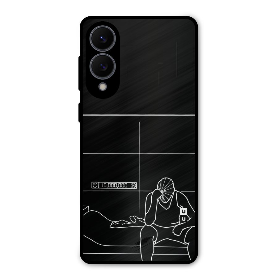 Teen Merits Metal Back Case for Galaxy S25 Edge