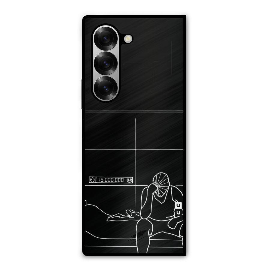 Teen Merits Metal Back Case for Galaxy Z Fold6