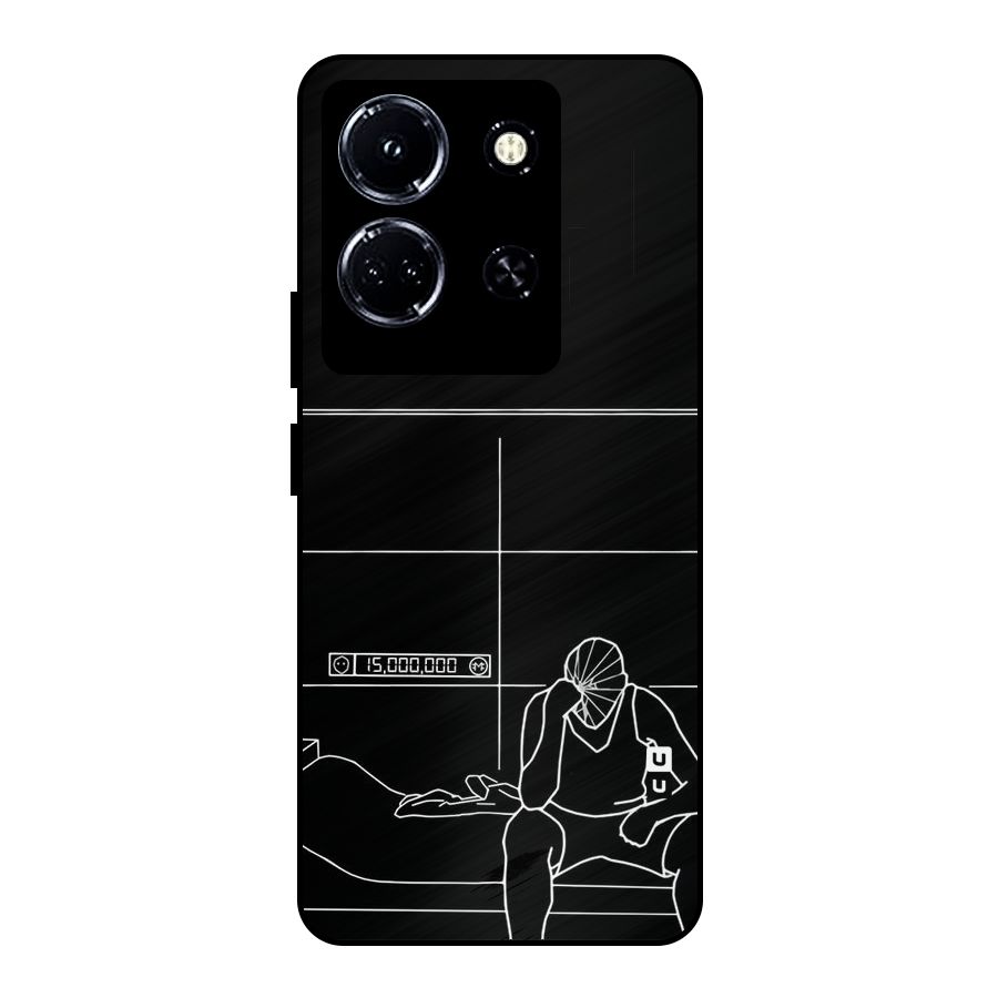 Teen Merits Metal Back Case for Infinix Note 30 5G