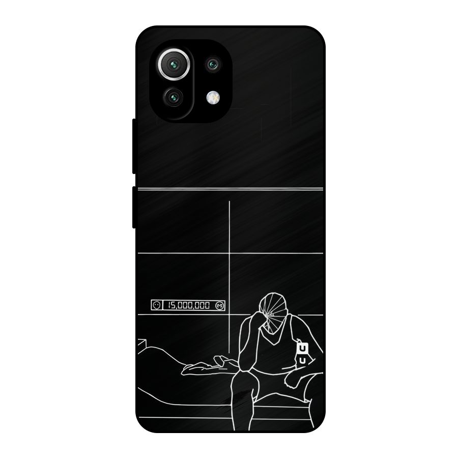 Teen Merits Metal Back Case for Mi 11 Lite NE 5G