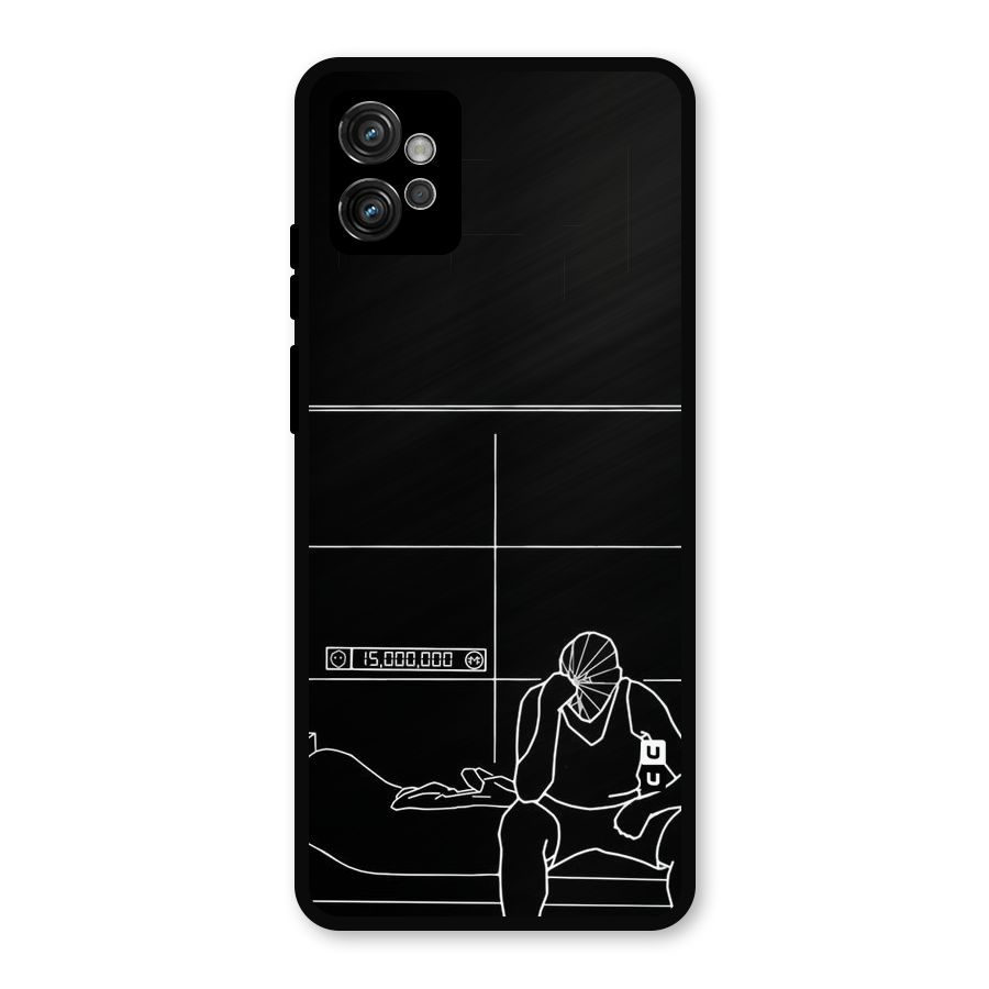 Teen Merits Metal Back Case for Moto G32