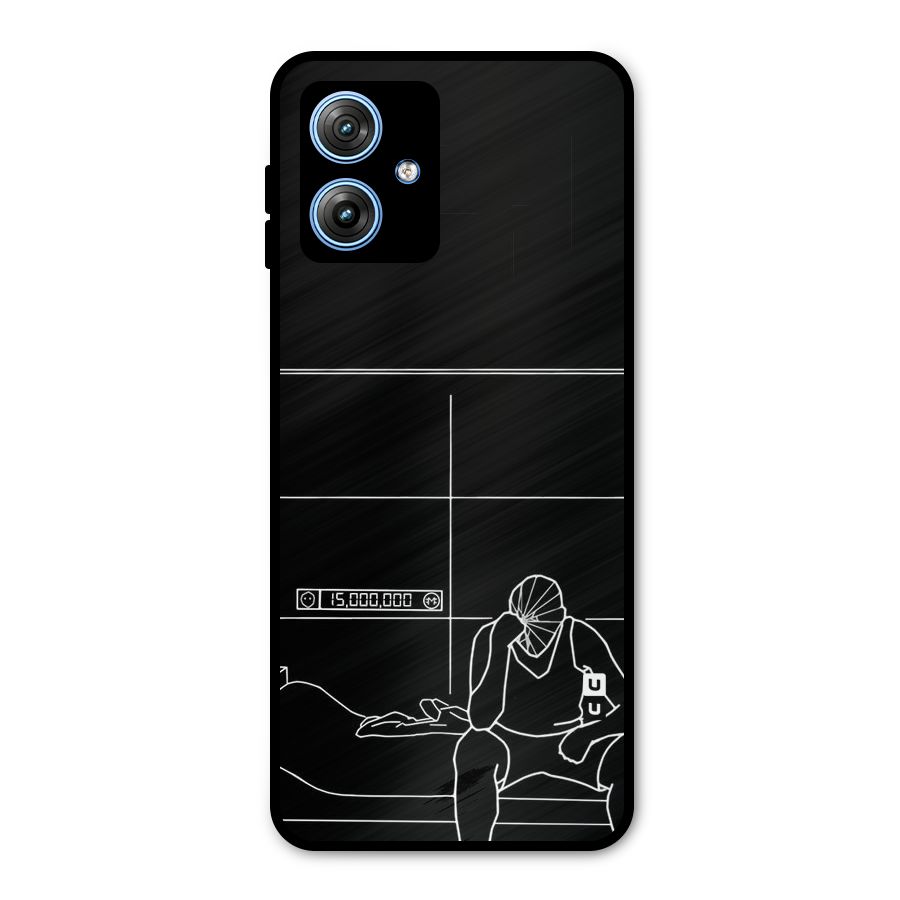 Teen Merits Metal Back Case for Moto G54