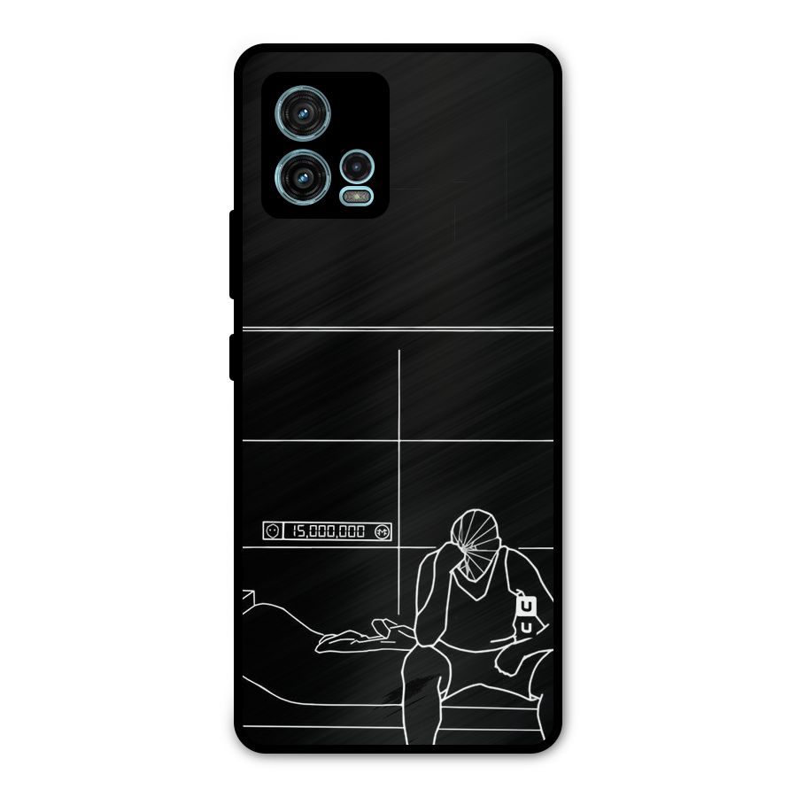 Teen Merits Metal Back Case for Moto G72