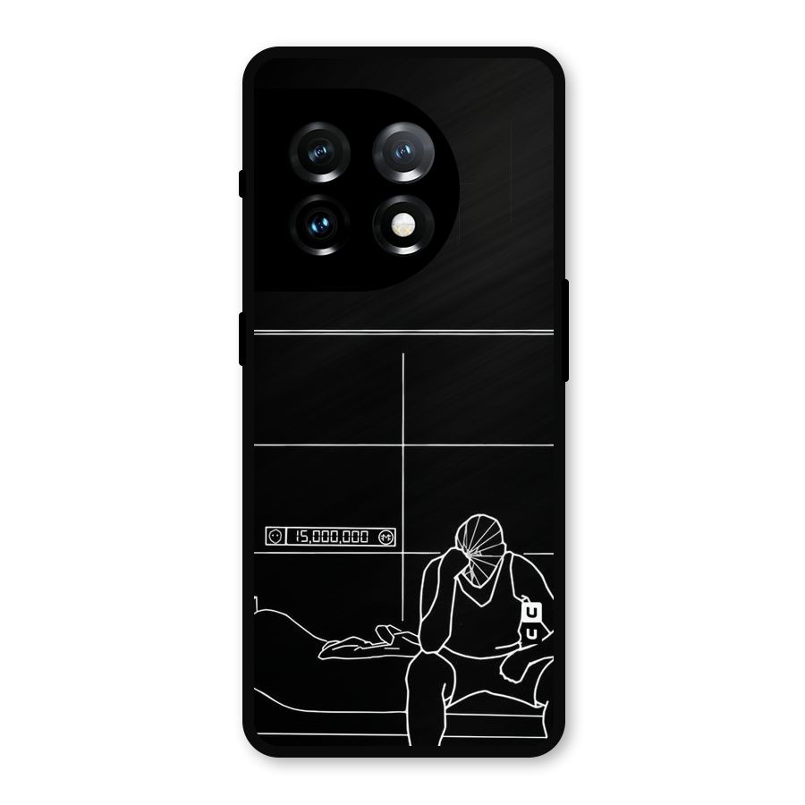 Teen Merits Metal Back Case for OnePlus 11