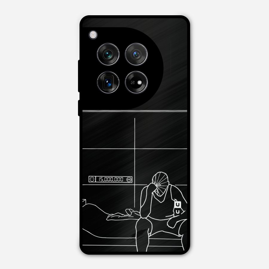 Teen Merits Metal Back Case for OnePlus 12