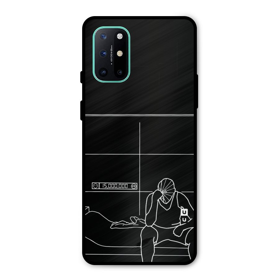 Teen Merits Metal Back Case for OnePlus 8T