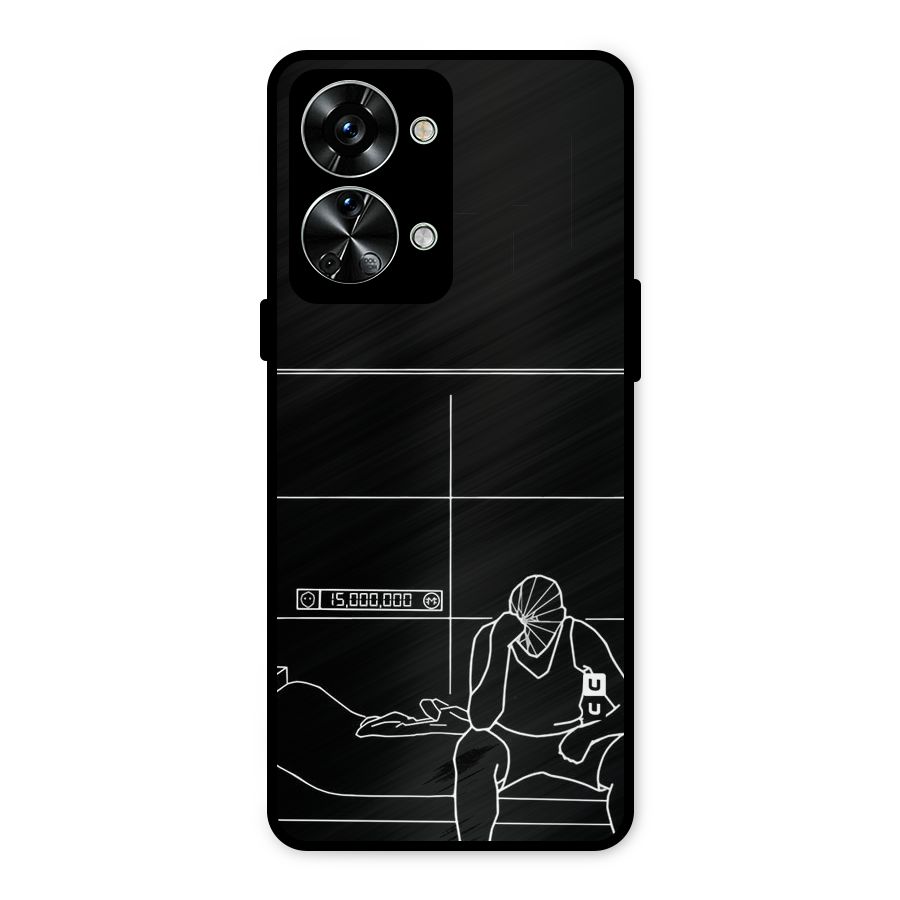 Teen Merits Metal Back Case for OnePlus Nord 2T