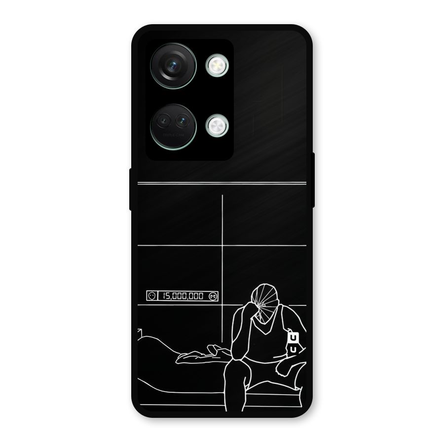Teen Merits Metal Back Case for OnePlus Nord 3