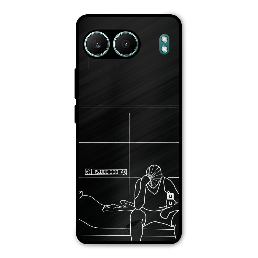 Teen Merits Metal Back Case for OnePlus Nord 4
