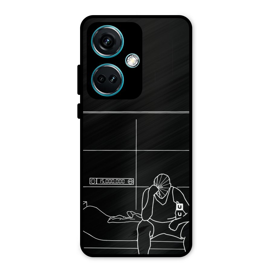 Teen Merits Metal Back Case for OnePlus Nord CE 3 5G