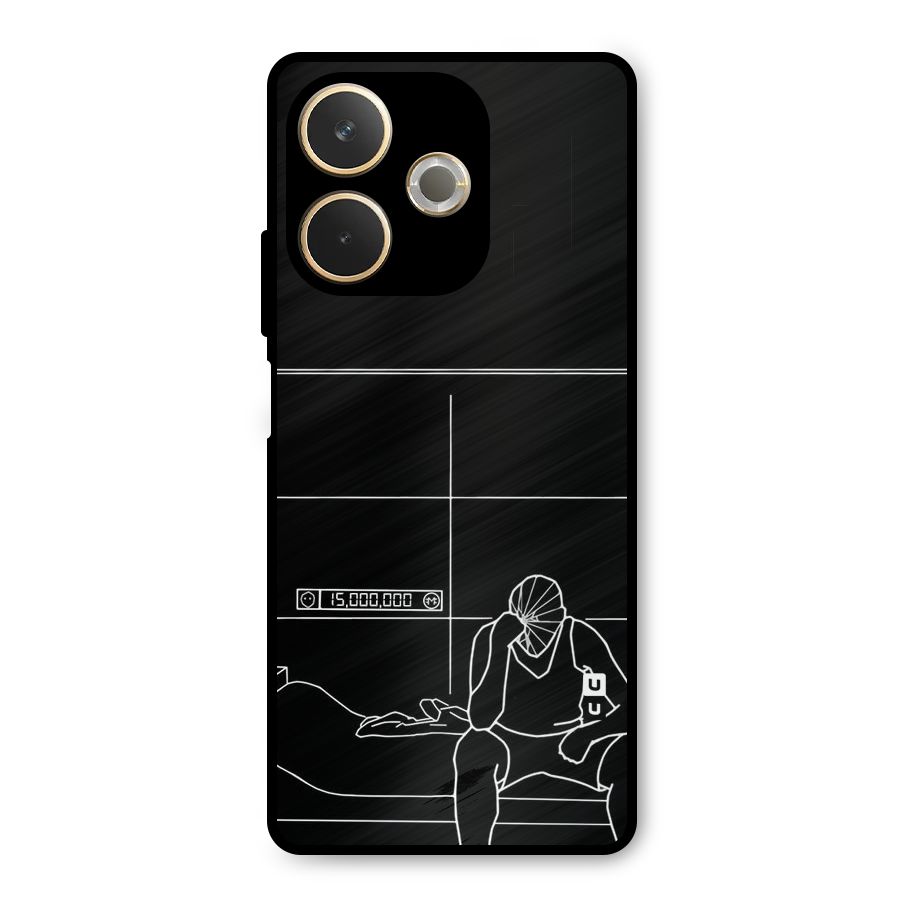 Teen Merits Metal Back Case for Oppo A5 Pro