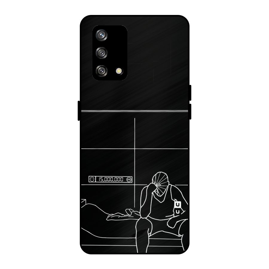Teen Merits Metal Back Case for Oppo F19