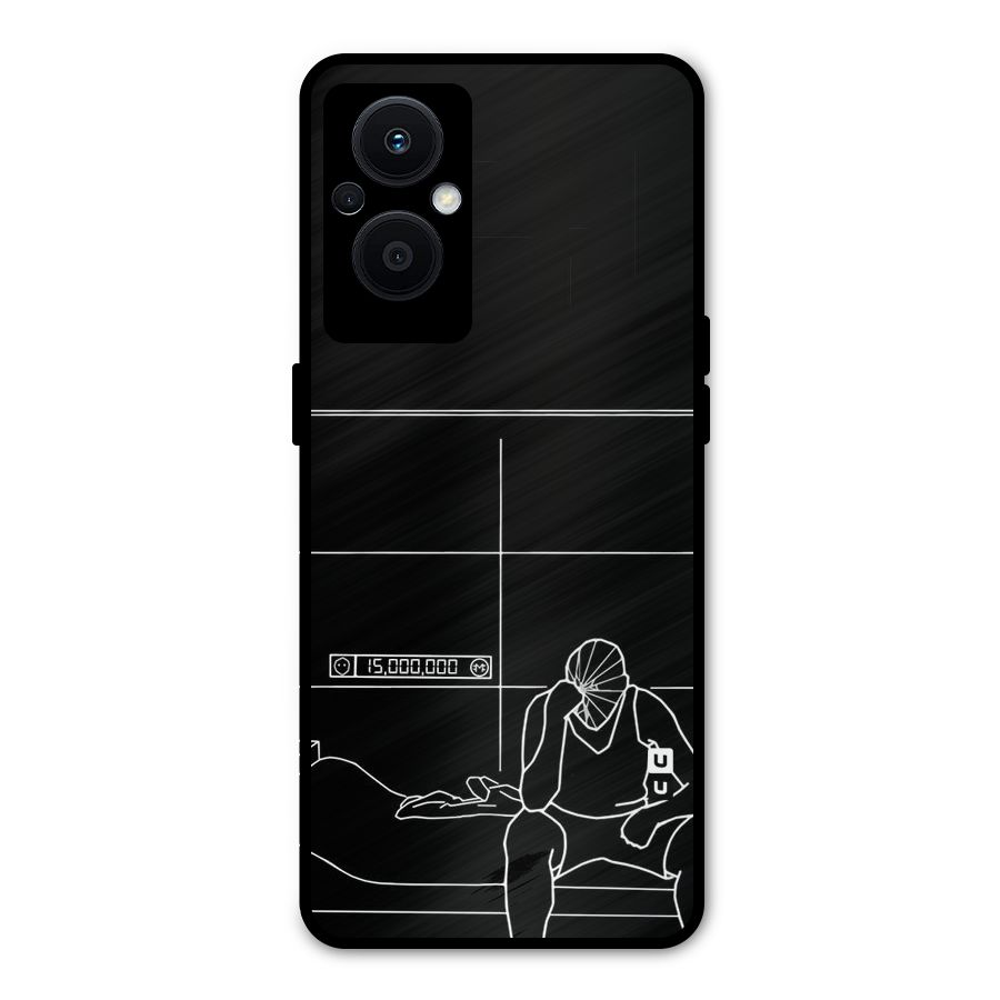 Teen Merits Metal Back Case for Oppo F21s Pro 5G