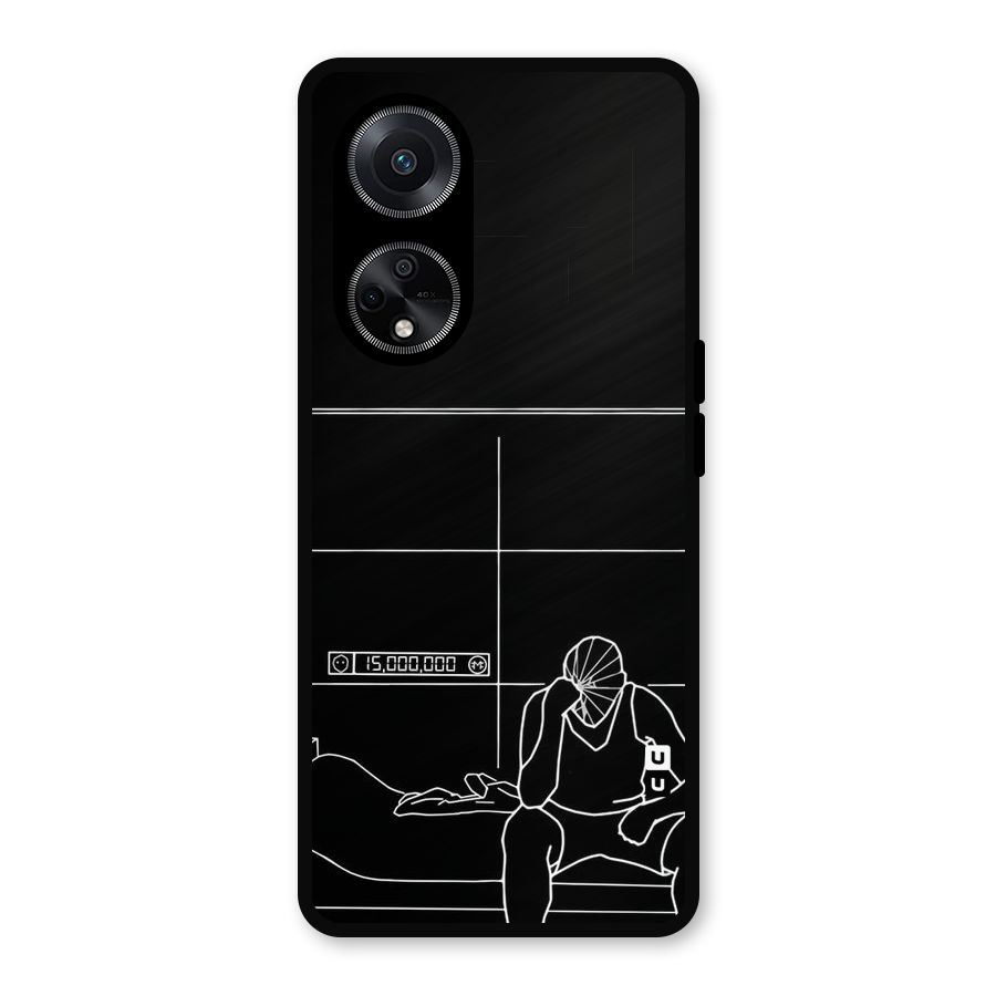 Teen Merits Metal Back Case for Oppo F23
