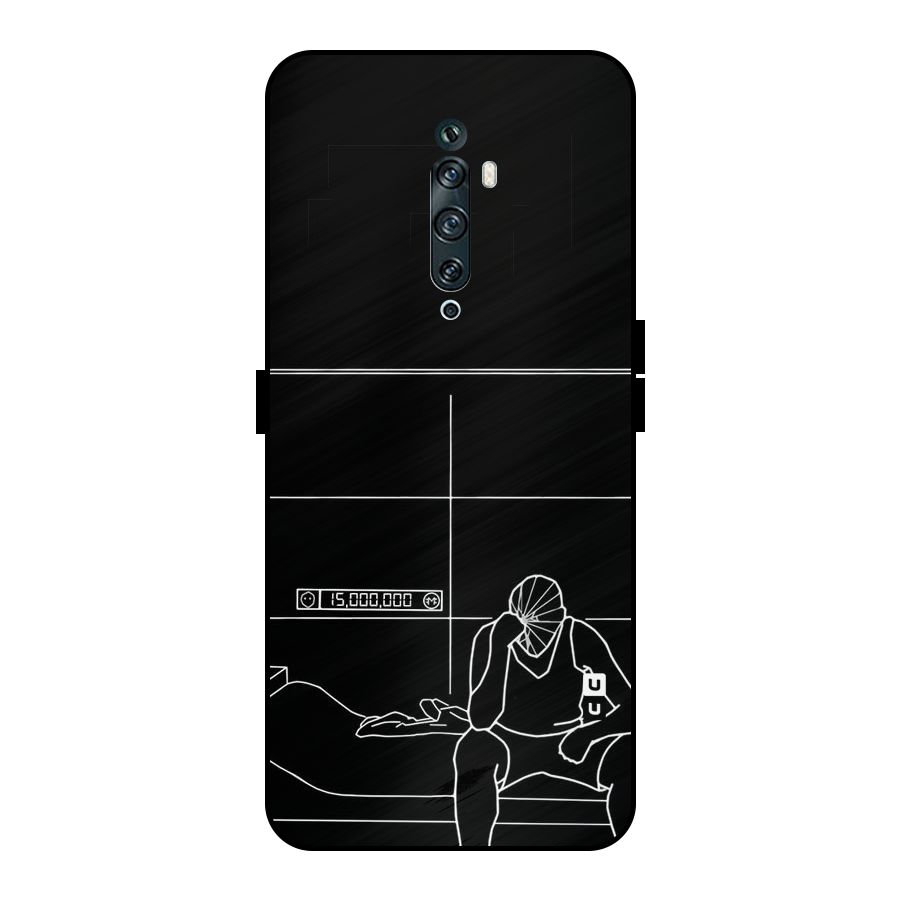 Teen Merits Metal Back Case for Oppo Reno2 Z