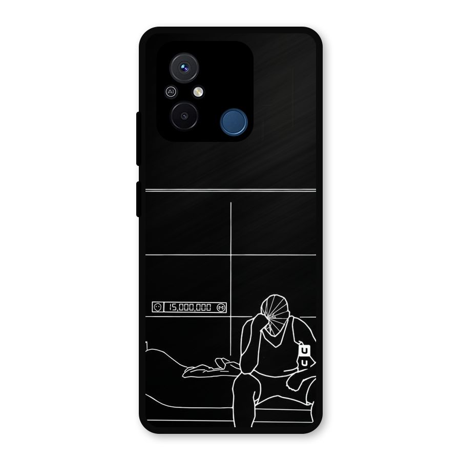Teen Merits Metal Back Case for Poco C55