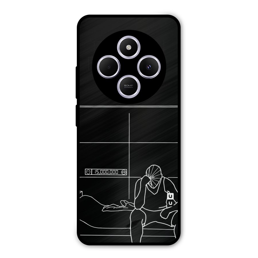 Teen Merits Metal Back Case for Poco C75 5G