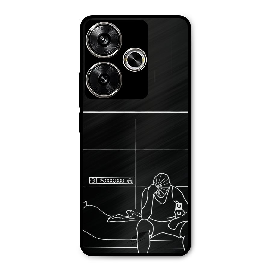 Teen Merits Metal Back Case for Poco F6