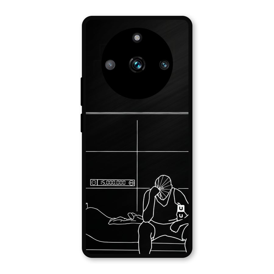 Teen Merits Metal Back Case for Realme 11 Pro Plus