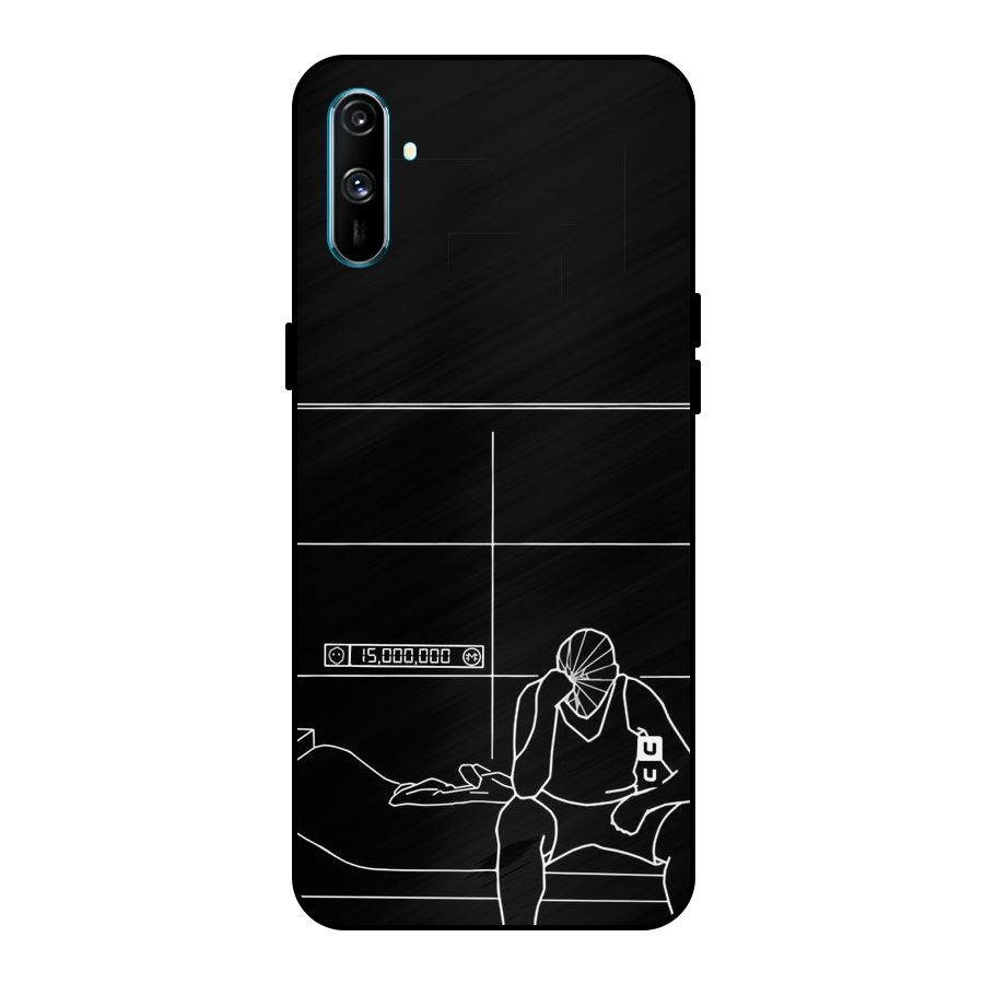 Teen Merits Metal Back Case for Realme C3